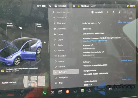 2023 Tesla Model Y from USA, damaged, VIN 7SAYGDED4PF933948